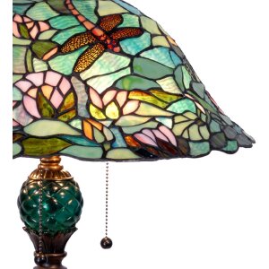 Lampada da tavolo Tiffany 47x60 cm - colorata