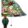 Lampada da tavolo Tiffany 47x60 cm - colorata