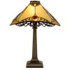 Lampada da tavolo Tiffany Ø 50x49 cm color natura