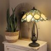 LumiLamp Lampada da tavolo Tiffany Ø 40x60 cm color blu