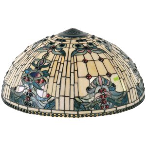 LumiLamp 5LL-5424 Paralume Tiffany Ø 50 cm Beige...