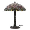 Lampada da tavolo Tiffany Ø 45x56 cm colore rosso