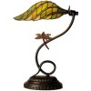Lampada da tavolo Tiffany LIBELLE verde