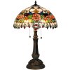 Lampada da tavolo Tiffany Ø 41x67 cm colore rosso