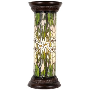 LumiLamp 5LL-5539 Colonna Tiffany Ø 31x78 cm Verde...