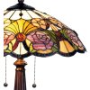 Lampada da tavolo Tiffany Ø 44x57 cm color viola