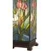 Lampada da tavolo Tiffany 24x58,5 cm blu