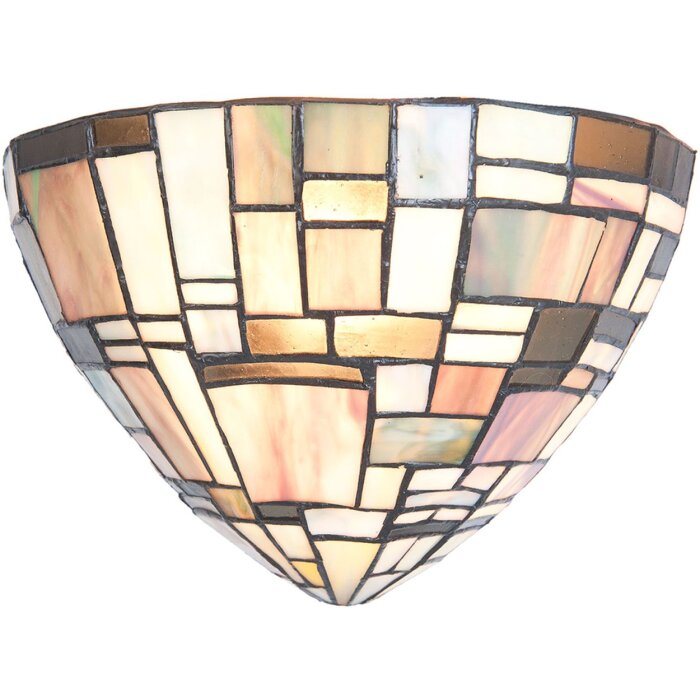 Lampada da parete TIFFANY colorata - 5LL-5844 Clayre Eef