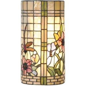 LumiLamp 5LL-8825 Lampada da parete Tiffany 20x11x36 cm...