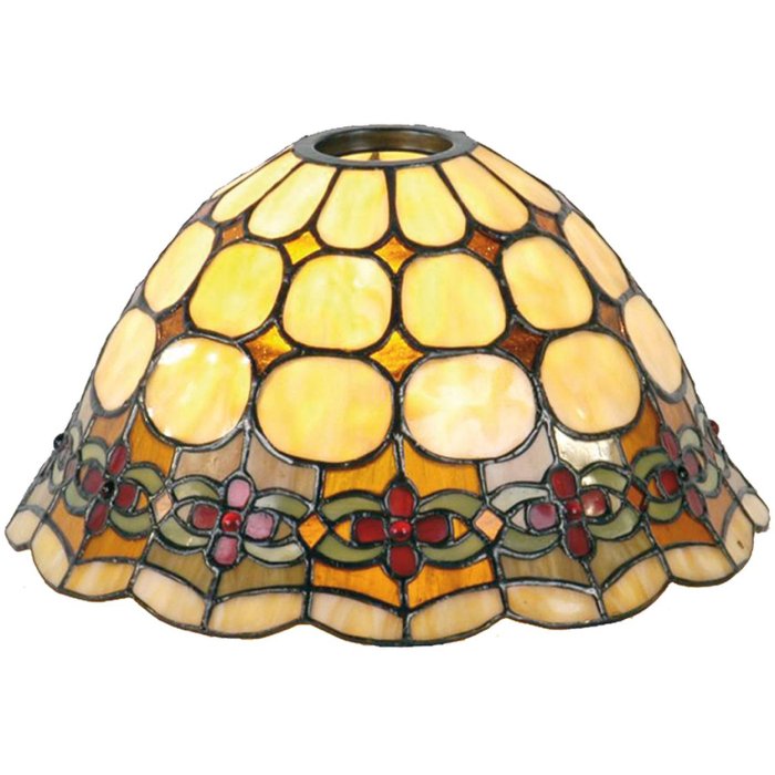 5LL-8828 Base per lampada Tiffany Ø 25x15 cm E27 - KH 6 cm