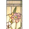 Lampada da tavolo Tiffany 18x45 cm marrone