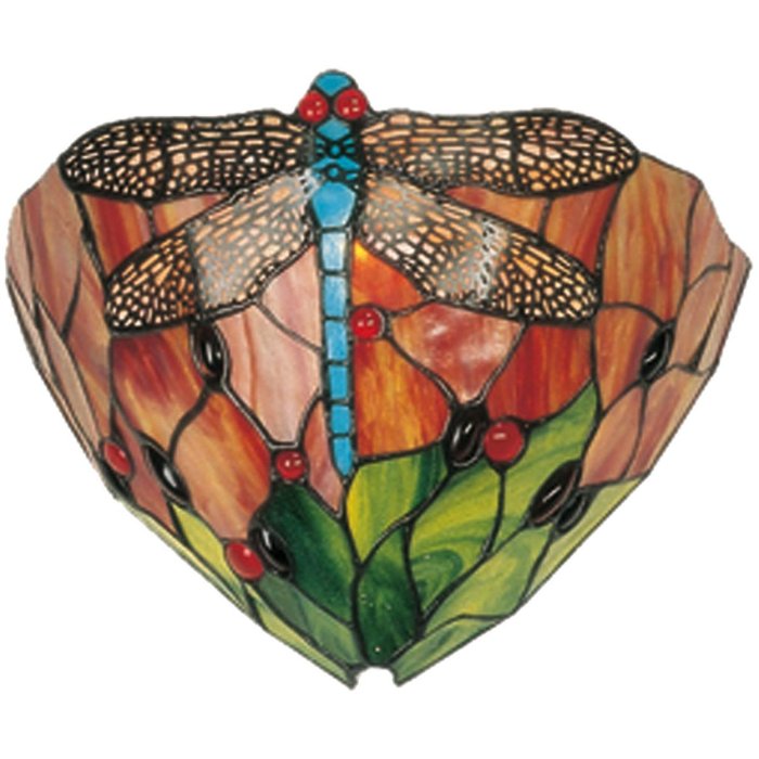 Lampada da parete TIFFANY colorata - 5LL-9312 Clayre Eef
