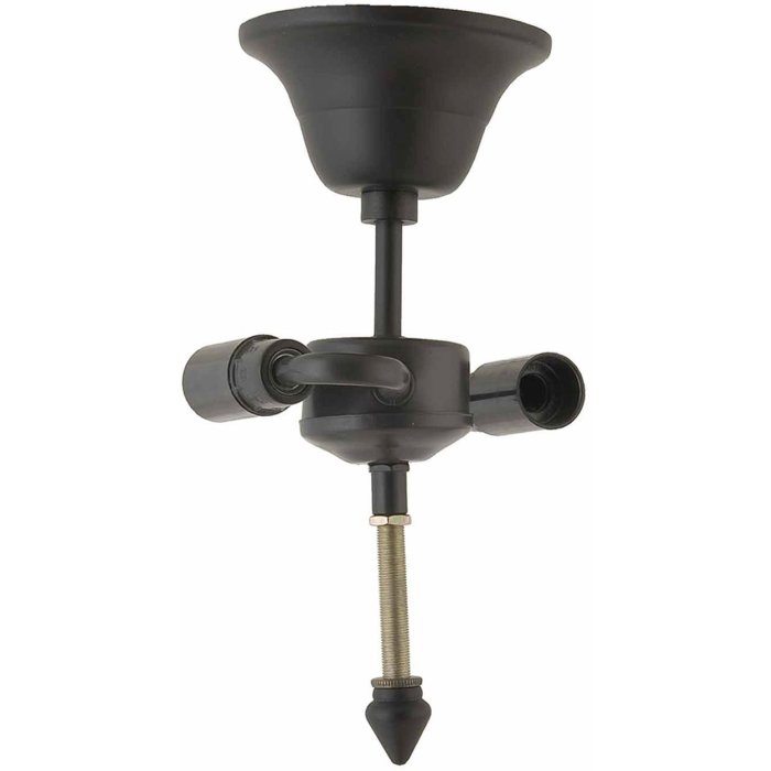 LumiLamp 5LL-96 Cavo a sospensione Tiffany 18x10x20 cm Lampada a sospensione in ferro nero