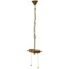 Staffa a soffitto marrone 130 cm