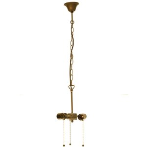 Staffa a soffitto marrone-bronzo 130 cm