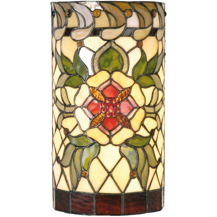 Lampada da parete TIFFANY colorata - 5LL-9906 Clayre Eef