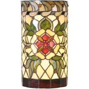 Lampada da parete TIFFANY colorata - 5LL-9906 Clayre Eef