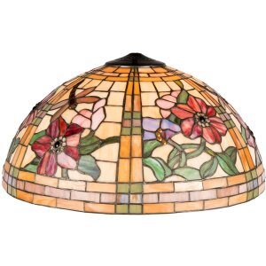LumiLamp 5LL-9934 Paralume Tiffany Ø 50x30 cm...