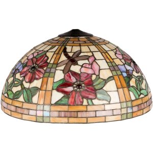 LumiLamp 5LL-9934 Paralume Tiffany Ø 50x30 cm...