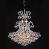 Lampadario Ø 50 cm ferro-vetro - 5LL-CR31 Clayre Eef