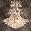 Lampadario Ø 50 cm ferro-vetro - 5LL-CR31 Clayre Eef