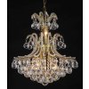 Lampadario Ø 50 cm ferro-vetro - 5LL-CR32 Clayre Eef