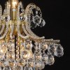 Lampadario Ø 50 cm ferro-vetro - 5LL-CR32 Clayre Eef
