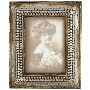 2791 Cornice antica 6x9 cm argento