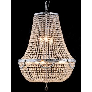 Lampadario in vetro/ferro Ø 60 cm - 5LL-CR52...