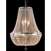 Lampadario in vetro/ferro Ø 60 cm - 5LL-CR52 Clayre Eef