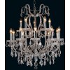 Lampadario Ø 71 cm ferro-vetro - 5LL-CR62 Clayre Eef