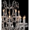 Lampadario Ø 71 cm ferro-vetro - 5LL-CR62 Clayre Eef