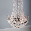 Lampadario in vetro-ferro Ø 50 cm - 5LL-CR91 Clayre Eef