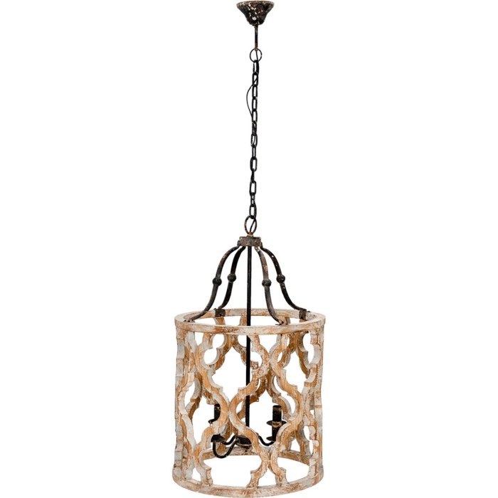 Lampada a sospensione 48x85 cm beige