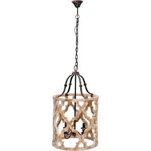 Lampada a sospensione 48x85 cm beige