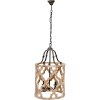 Lampada a sospensione 48x85 cm beige