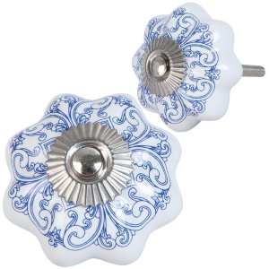 Clayre & Eef 63417 Pomello per porta Ø 4 cm in...
