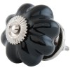 Pomello per mobili Clayre & Eef Ø 4 cm nero - 63511