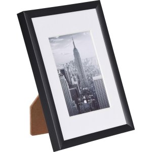 Cornice in alluminio Manhattan 10x15 cm nero