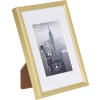 Cornice per quadri Cornice in alluminio Manhattan 10x15 cm oro