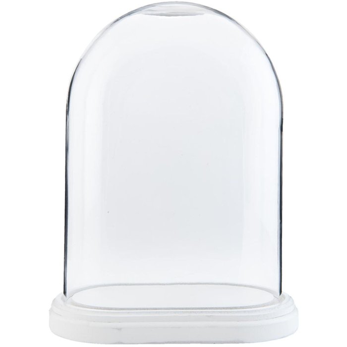 Campana di vetro 26x15x33 cm trasparente - 6gl1764 Clayre Eef