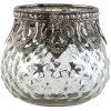 Porta tealight MEDIO - 8x7 cm argento