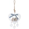 Appendino Cuore - 6H0981 Clayre Eef bianco