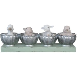 Decorazione animali bambini verde - 6PR1053