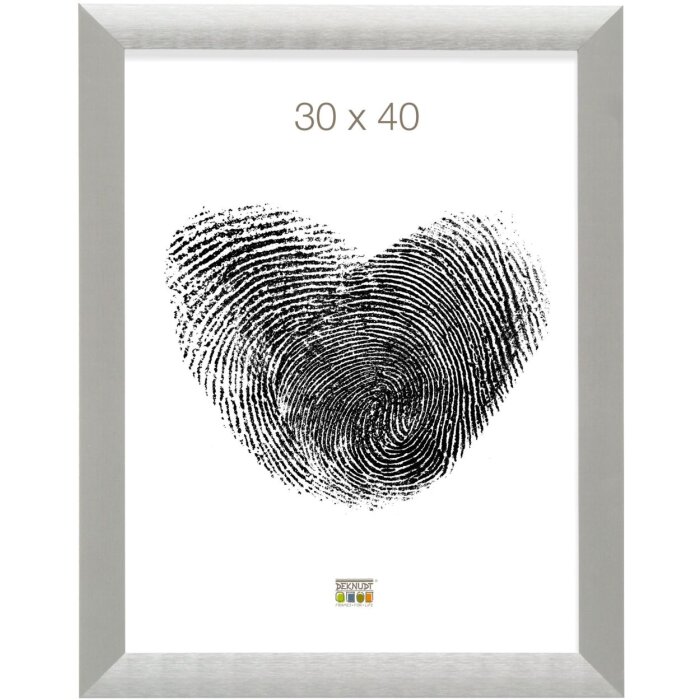 18x24 cm cornice alluminio argento Tibbi