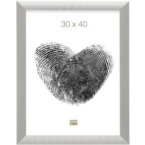 18x24 cm cornice alluminio argento Tibbi