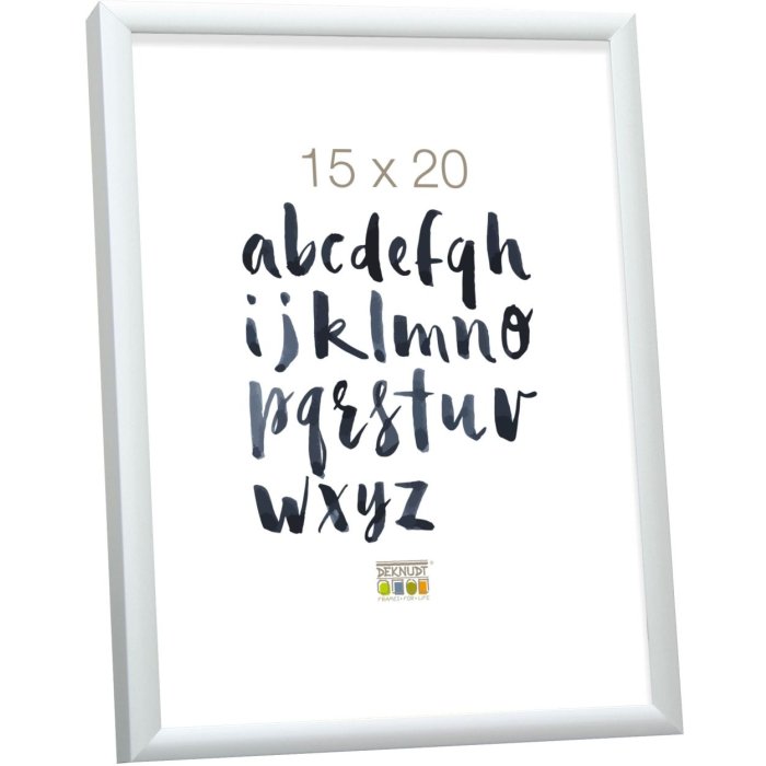Cornice MAARII in alluminio 30x40 cm argento opaco