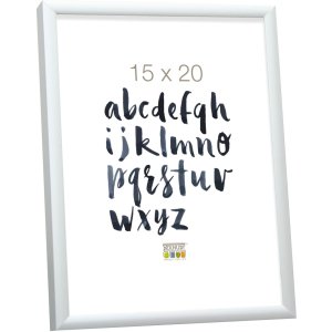Cornice MAARII in alluminio 30x40 cm argento opaco