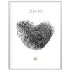 Cornice MAARII in alluminio 30x40 cm argento opaco