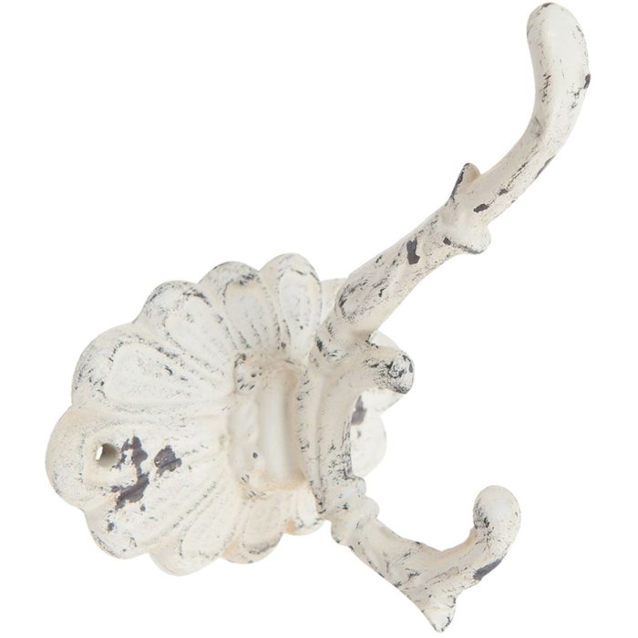 Clayre & Eef Gancio SIMPLY - 10x10x13 cm bianco shabby